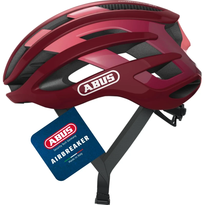 ABUS AirBreaker road bike helmet - high-end bike helmet for professional cycling - for teenagers and adults - helmet for men and women