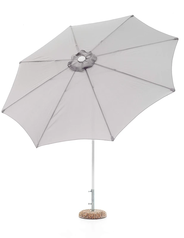 My_garden Palm Beach Parasol Bianco