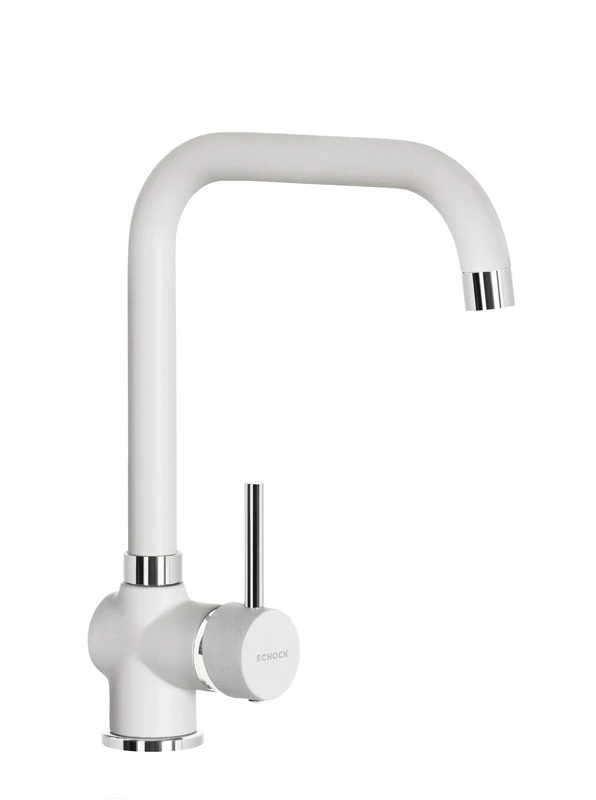Schock SXTIME01 Kitchen Mixer, White Absolute