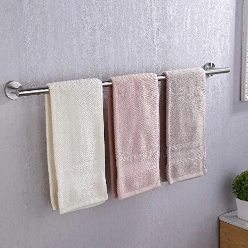 KES Bathroom Towel Bar 38 Inches Bath Towel Rack for Bathroom Towel Holder No Drill SUS304 Stainless Steel Brushed Finish, A2000S100BDG-2