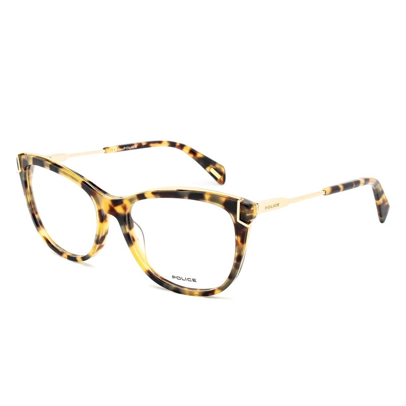 Police Unisex VPLA90 Sunglasses, Brown, 55, brown