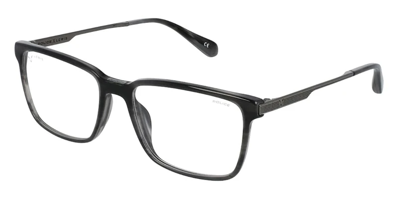 Police SPLA30N Sunglasses, Striped Black, 57