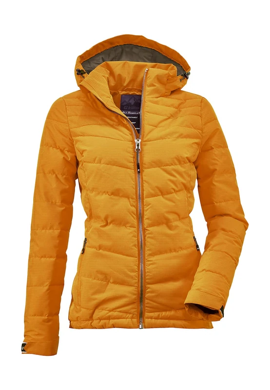 Killtec Women's Skane Wmn Quilted Jacket A Jacket in Down Look with Removable Hood
