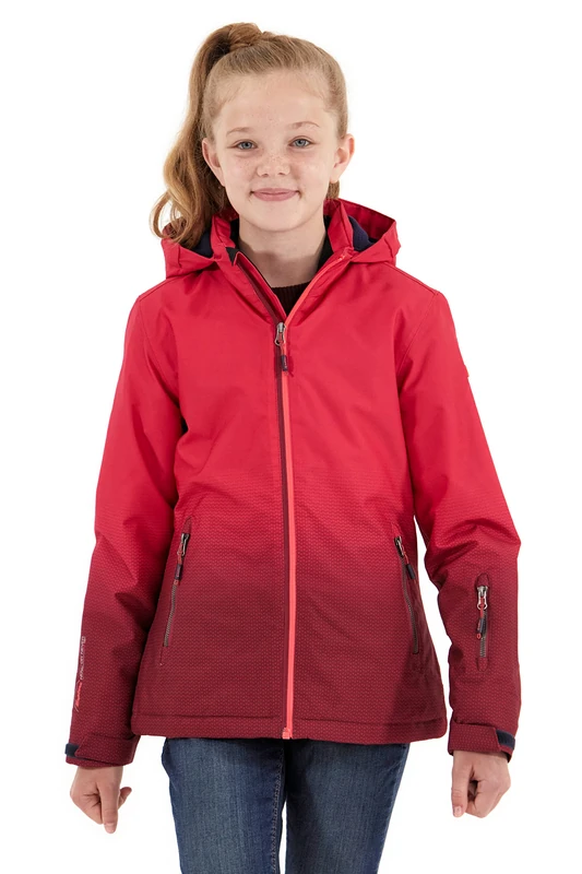 Killtec Girls' Lynge Grls Jacket E Functional Jacket with Hood and Snow Guard