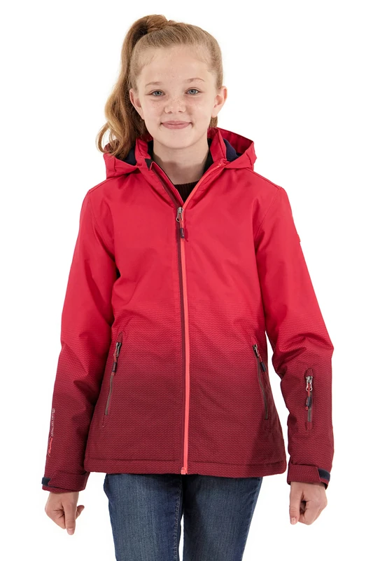 Killtec Girls' Lynge Grls Jacket E Functional Jacket with Hood and Snow Guard