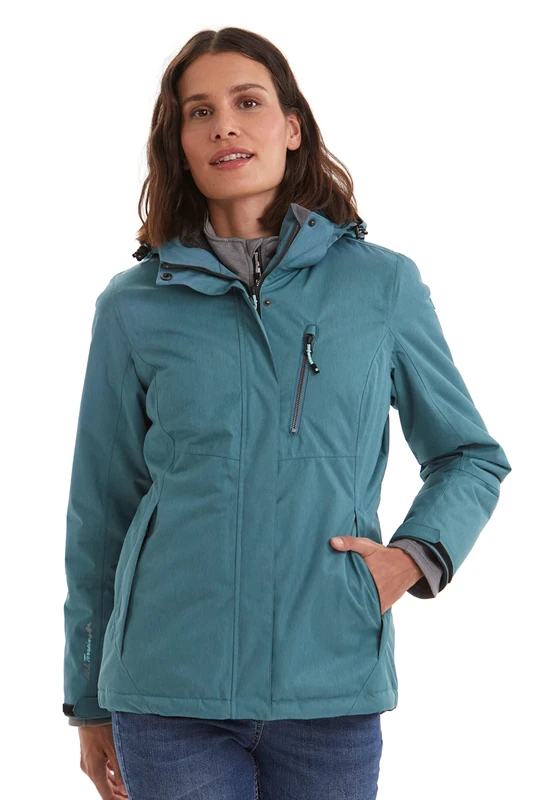 Killtec Nira Women's Functional Jacket with Zip-Off Hood