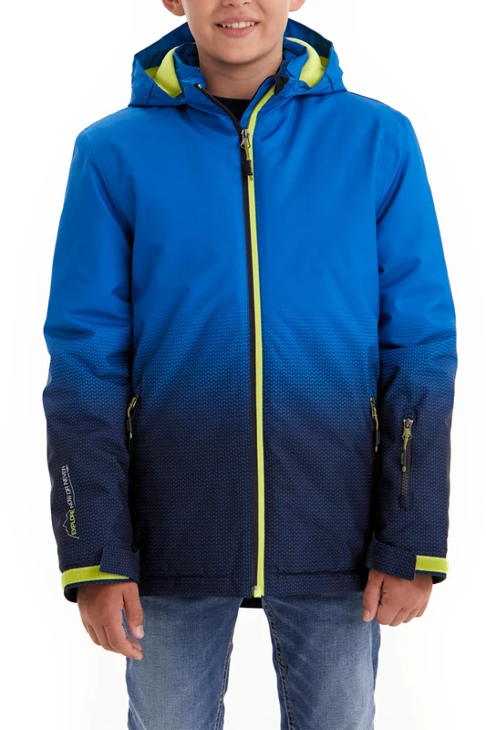 Killtec Boys' Lynge Jacket E Functional Jacket with Hood and Snow Guard