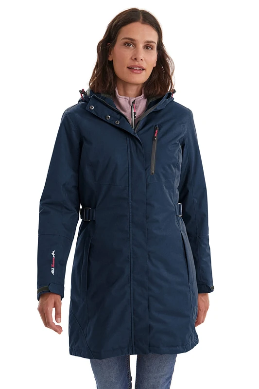 Killtec Women's Alisi winter parka with zip-off hood