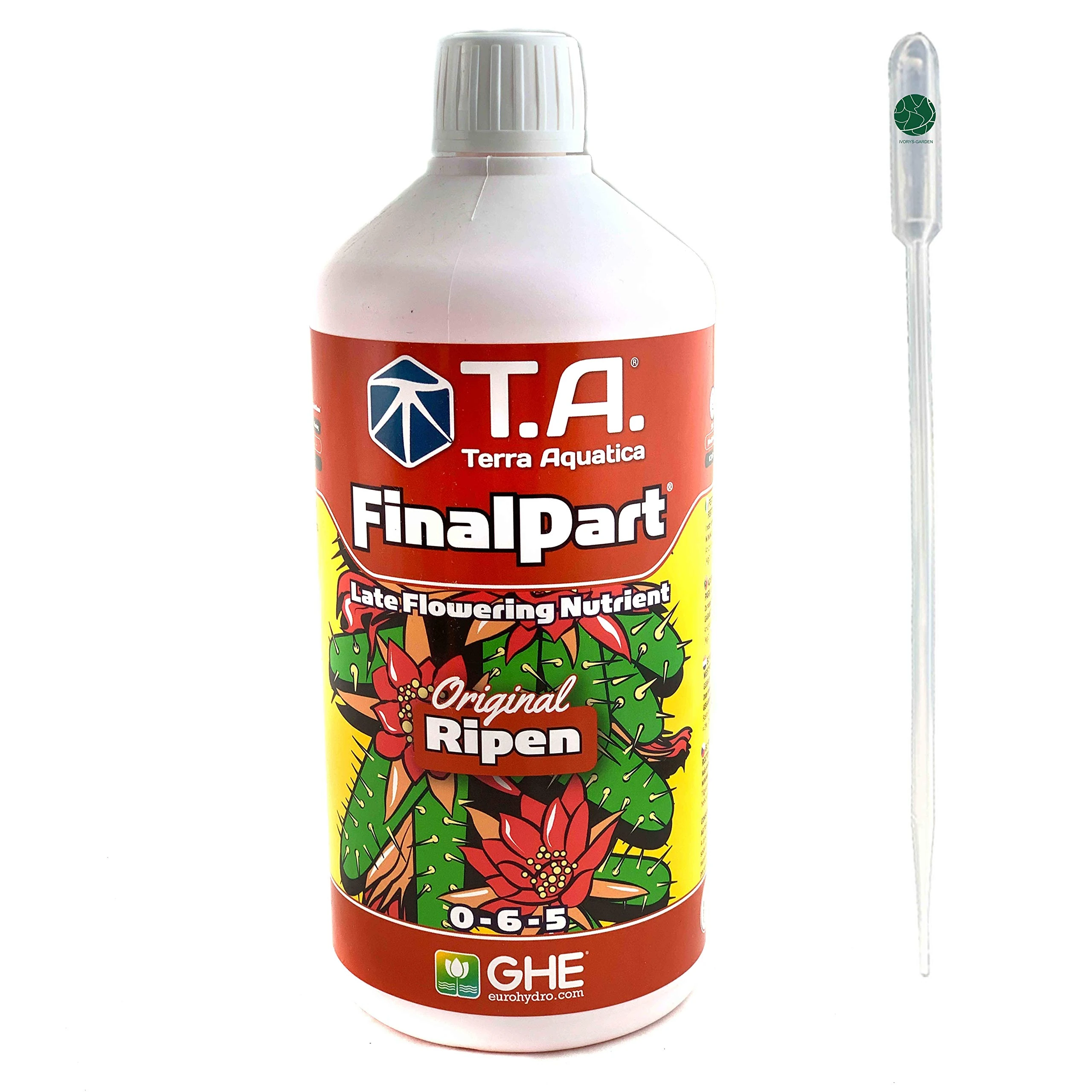 IVORYS-GARDEN GHE Final Part 1 Litre T.-A. General Europe Hydroponics Ripen T-A for End Growth (Final Part)