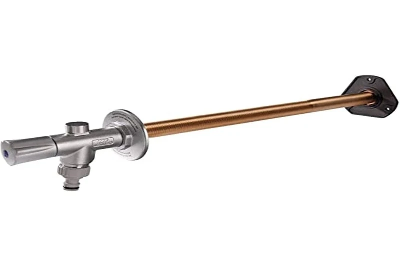 Kemper Frosti Plus Frost-Proof External Tap with Pipe Backflow with Handle DN 15 / Wall Thickness 150-415 mm - Image 1
