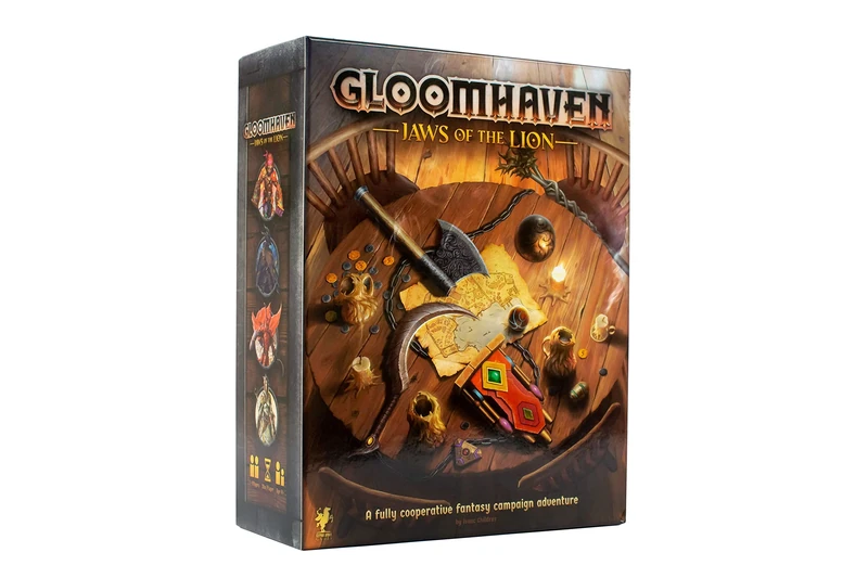 Cephalofair Games | Gloomhaven: Jaws of the Lion | Ages 14+ | 1-4 Players | 30-120 Minute Playing Time