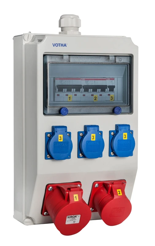 VOTHA® Wolfsburg Wall Distributor Wired Without FI Switch