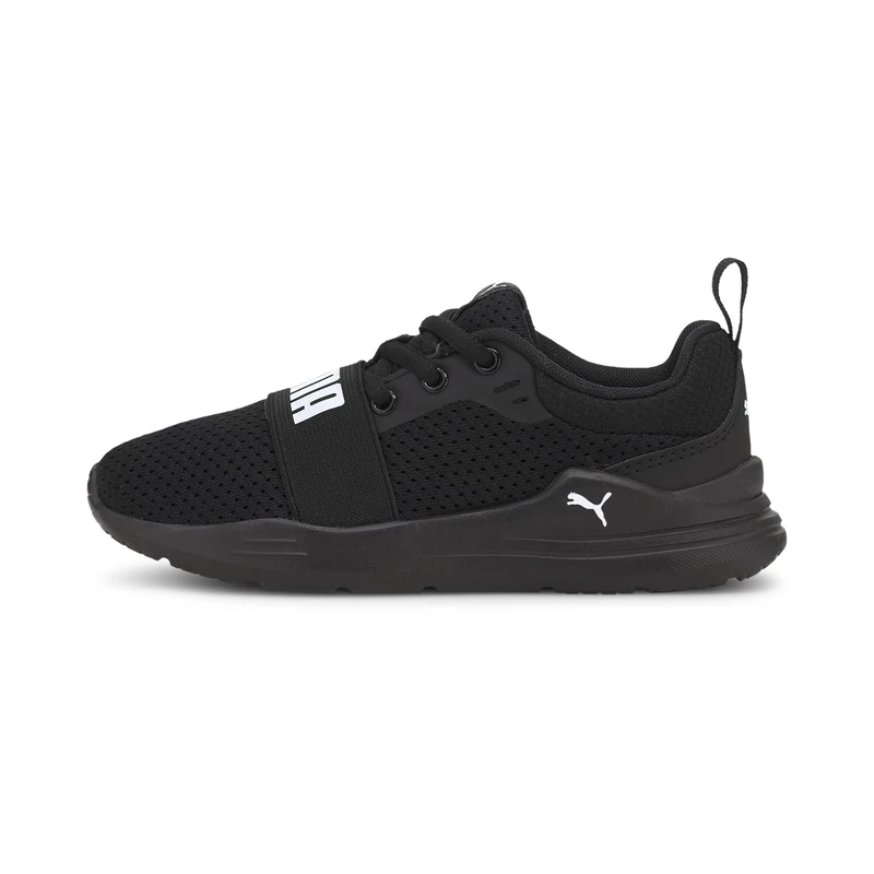 Puma Unisex Kids Puma Wired Run Ps Sneakers, Puma Black-Puma White, 2.5 UK - Image 1