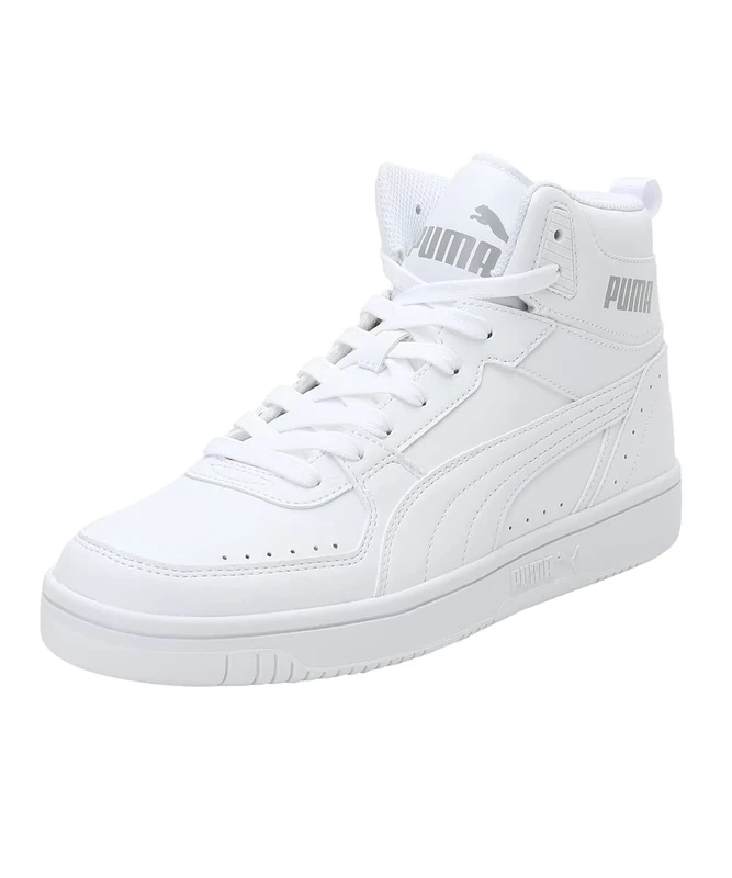 Puma Unisex Rebound Joy Sneaker, White White-Limestone, 6.5 UK