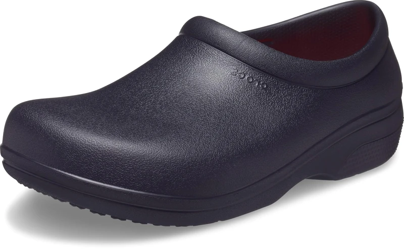 Crocs Unisex On The Clock Literide Slip on Clog, Black, 3 UK Men 4 UK Women