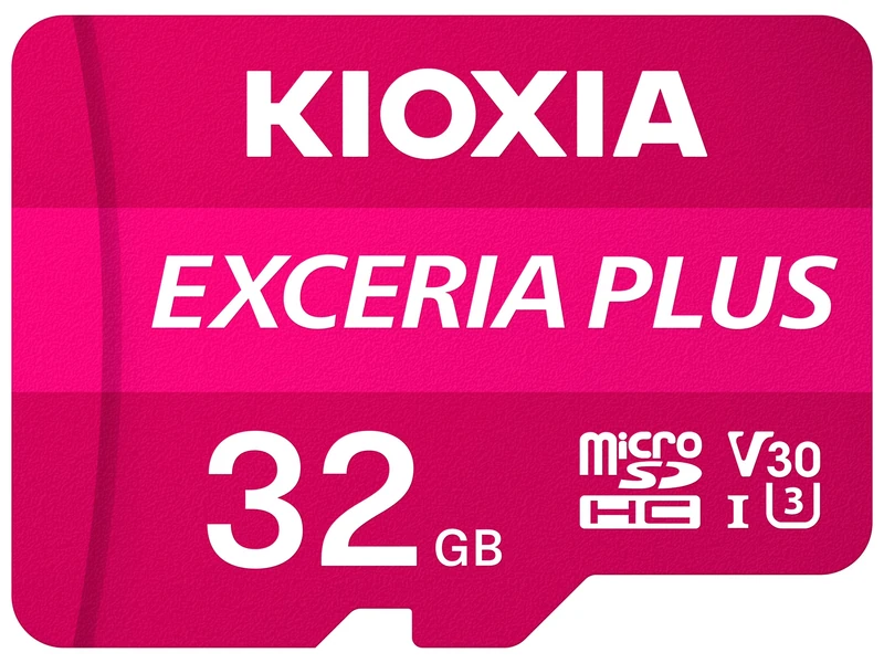 KIOXIA SD MicroSD Card 32GB 98MB/s Kioxia Exceria Plus U3 V30 4K Video Recording
