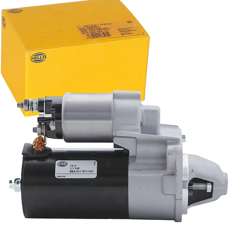 HELLA 8EA 011 611-741 Starter - 12V - 1.1kW