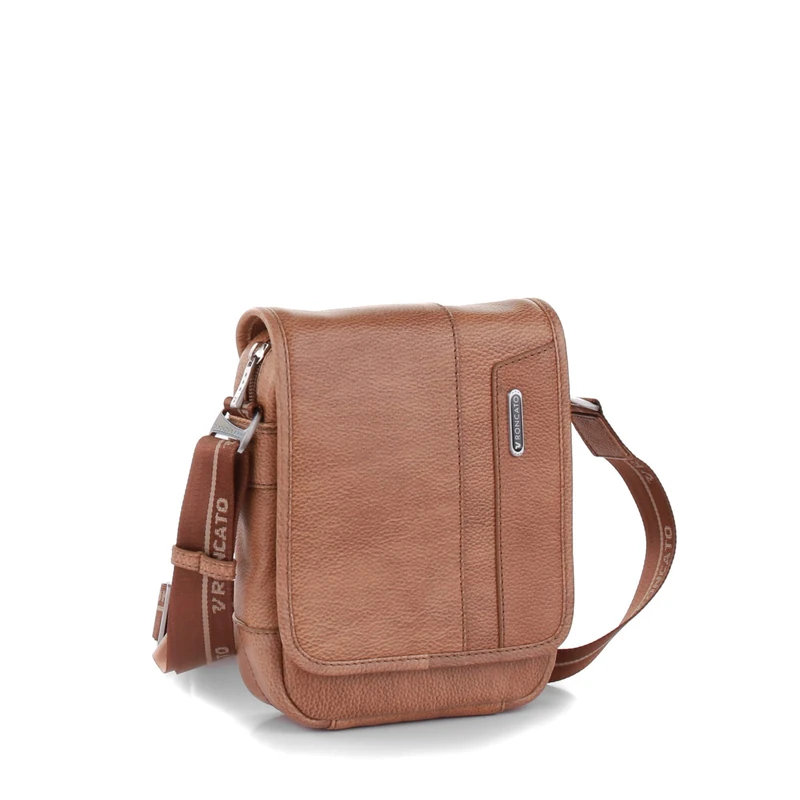 RONCATO Panama DLX, Utility Bag with Flap Man, Ecru, Small