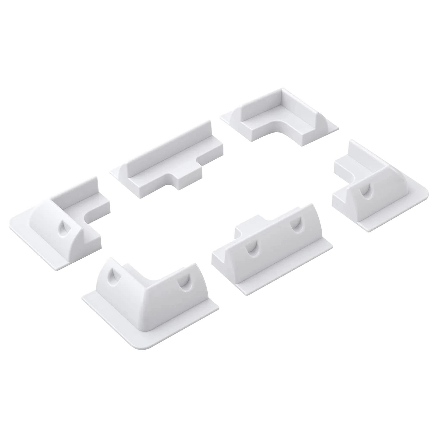 RICH SOLAR Cable Entry Housing & Corner Bracket (White)