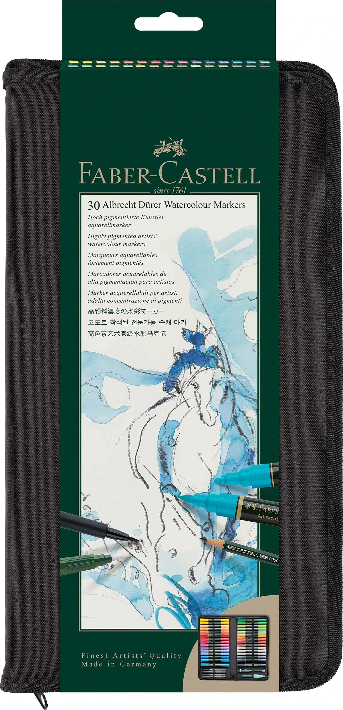 Faber-Castell Albrecht Dürer Watercolour Marker – Outdoor Set of 30