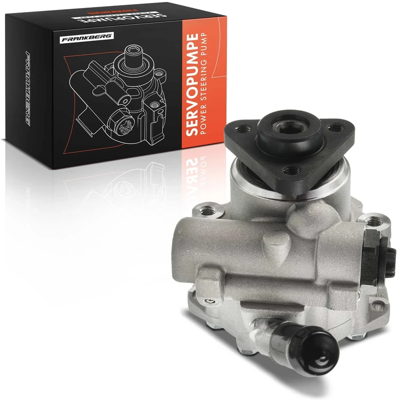 Frankberg Power Steering Pump Steering System Hydraulic Pump Compatible with 1 Series E87 2.0L 2005-2007 3 Series E90 2.0L 2005-2007 3 Series Touring E91 2.0L 2005-2007 Replace #32416768155