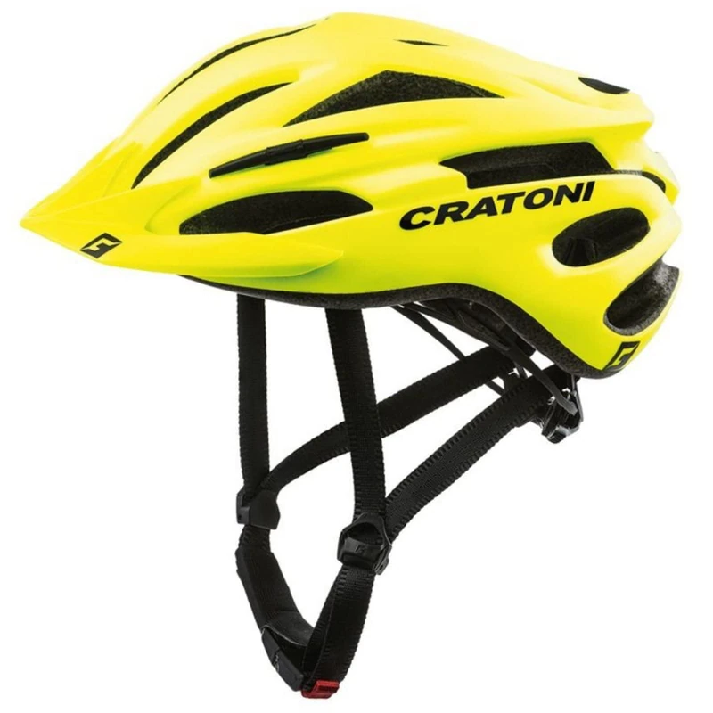 Cratoni Cratoni Pacer Mountain Bike Helmet Matt Neon Yellow Size L/Xl 58-62 Bicycle Material Yellow 58-62
