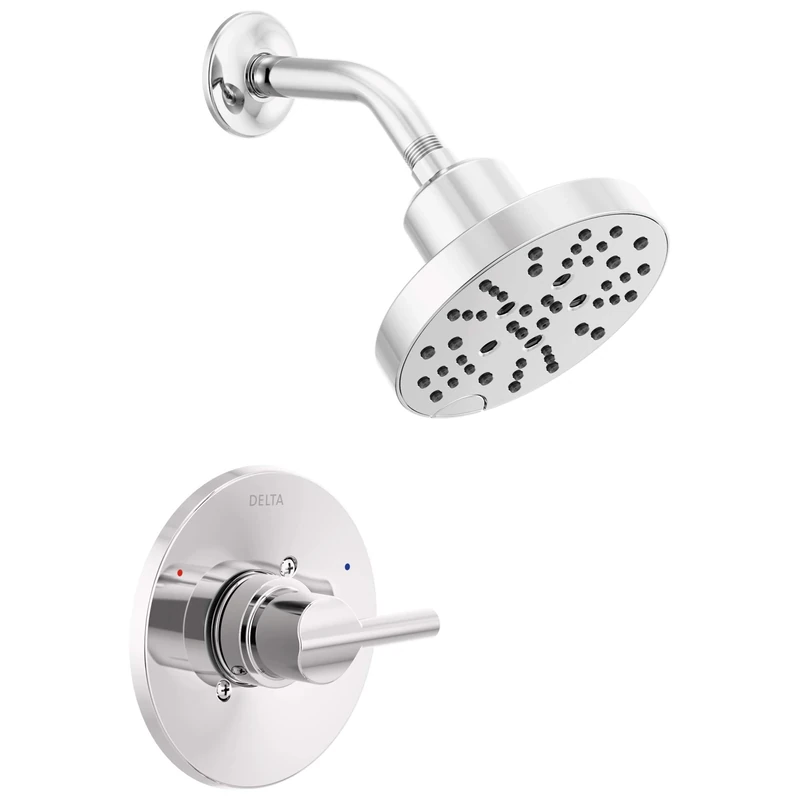 Delta 142749 Nicoli Monitor 14 Series H2Okinetic Shower Only, Standard, Chrome