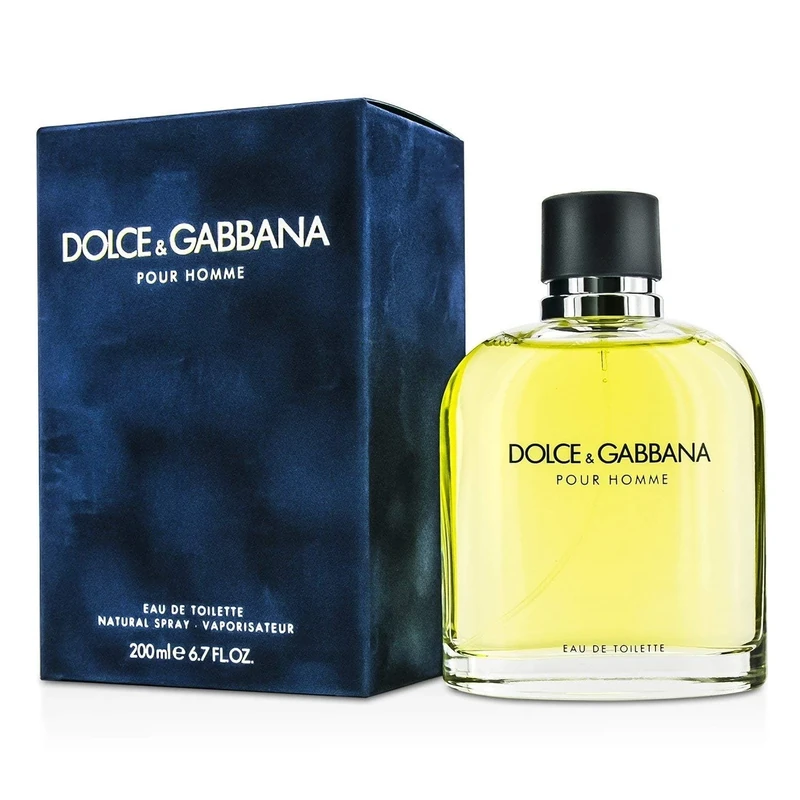 Dolce & Gabbana,200 ml (Pack of 1) Pour Homme Edt Spray 200ml