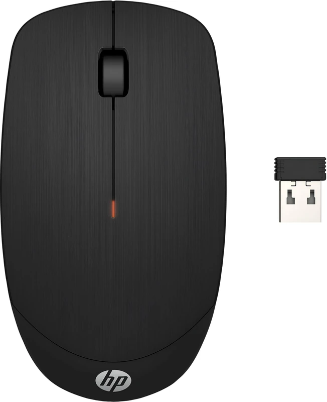 HP Wireless Mouse X200 | 2.4 GHz With USB Receiver |18-Month Battery Life | Ambidextrous | Windows PC, Notebook, Laptop And Mac Compatible | Black