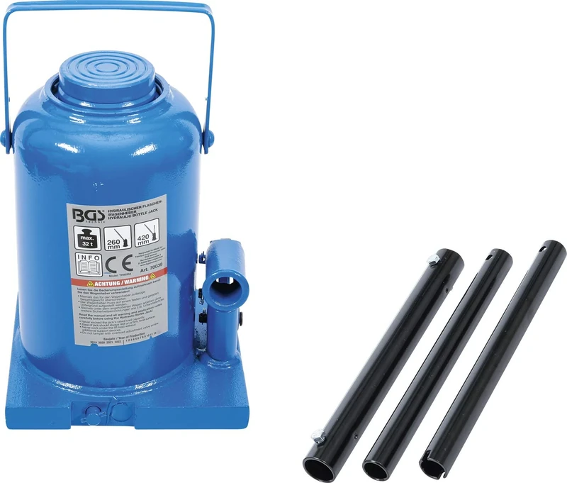 BGS 70039 | Hydraulic Bottle Jack | 32 t