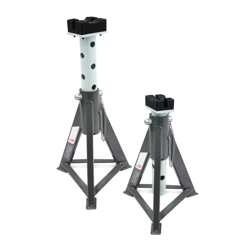 MAXTOOLS CJS600 Car Repair Stand with Adjustable Rubber Head, 6 Tonne Capacity