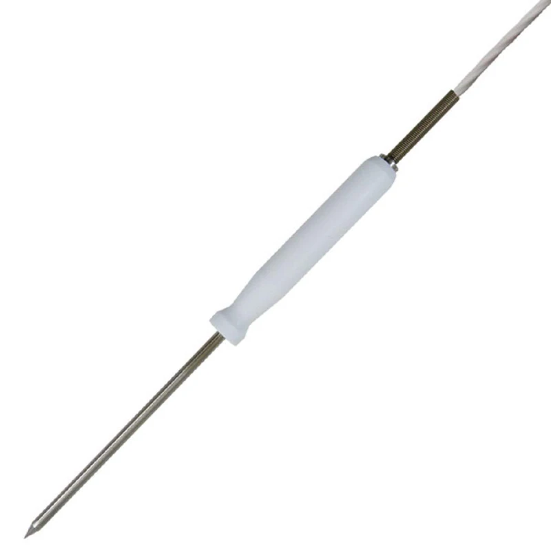 iOVEO 031ES02204 - PT1000 probe with Teflon handle/core temperature sensor, food-safe, Teflon, water vapour proof - Image 1