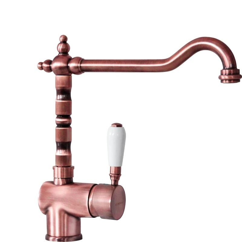 Schock New Aquastyle High Barrel Single Lever Mixer Tap Antique, SXSTYRM