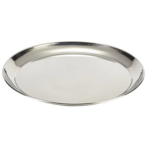 Stainless Steel Round Tray 14inch / 35cm - Pack of 5