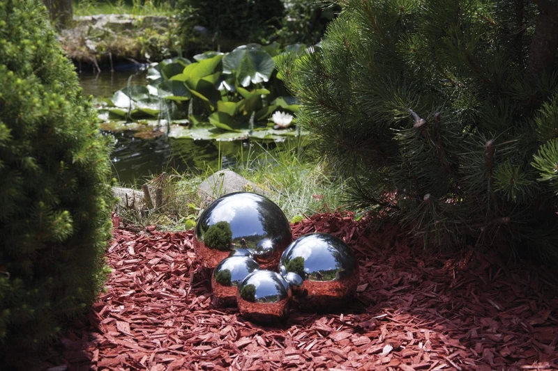 HGD CS32-100 Silver Garden Balls