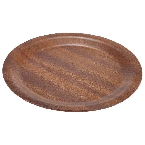 Darkwood Round Tray Non-Slip 27cm - Pack of 10