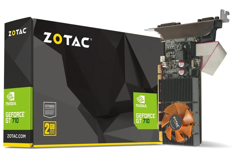 Zotac GeForce GT 710 2Go GDDR3 1xHDMI (GT 710 Fan Sink) - Image 1