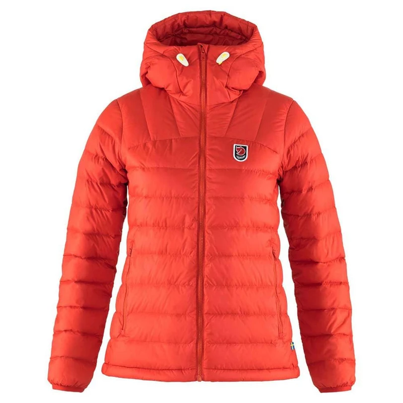 Fjallraven Expedition Pack Down Hooded Jacket Women - True Red M