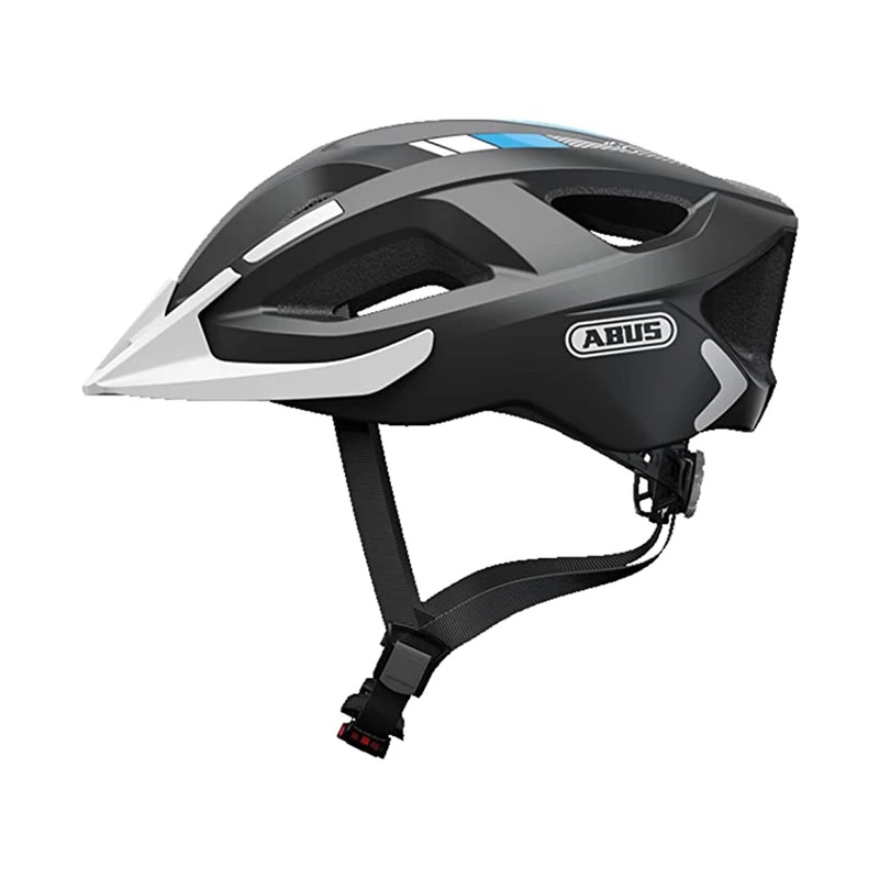 ABUS Aduro 2.0 city helmet - all-round bike helmet with light - in a sporty design for city traffic - for men and women