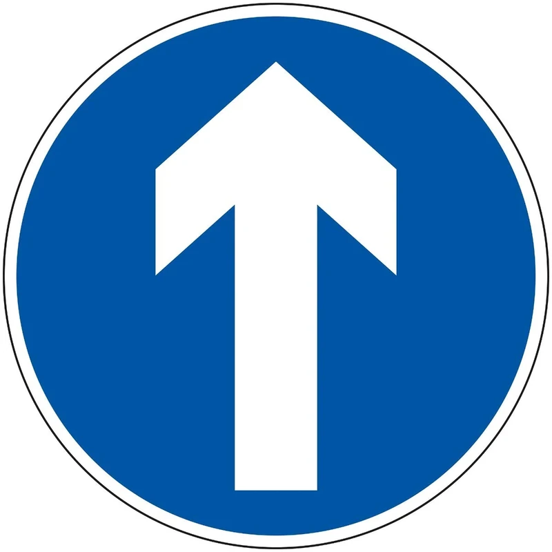 Vsafety Multiple Direction Arrow - 300mm x 300mm - Self Adhesive Floor Sticker