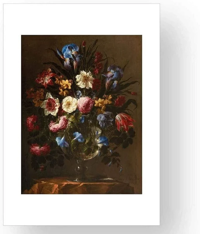 Official Reproduction of the Prado Museum "Glass Vase" - Image 1