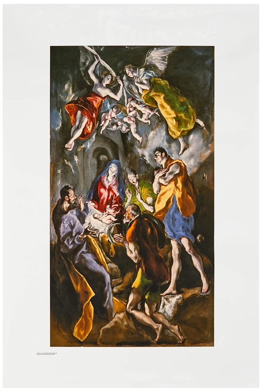 Official Reproduction of the Prado Museum "Adoration of the Shepherds"
