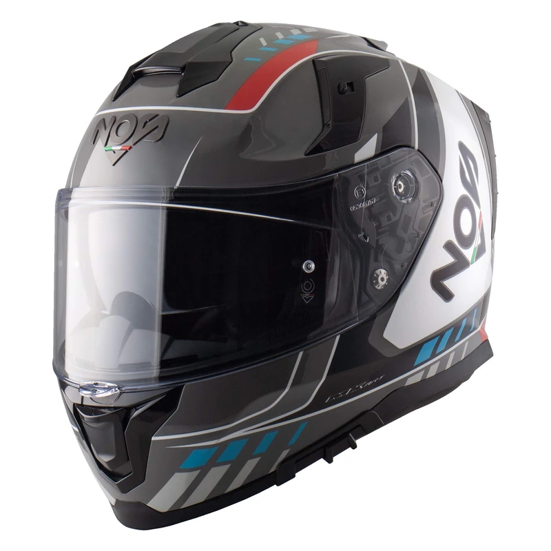 NOS Helmets Helmet NS-10 M Mig Red/Blue