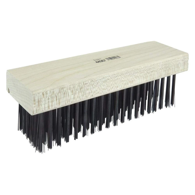 Weiler 44067 0.014" Wire Size, 7-1/4" X 2-1/4" Block Size, 6 X 19 No. Of Rows, Flat Face Fill, Block Type Scratch Brush, Made in the USA (Pack of 12)