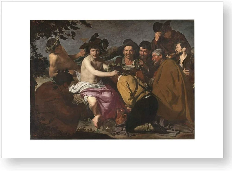 Official Reproduction of the Prado Museum "The Drunks or The Triumph of Bacch" - Image 1