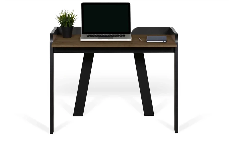 Symbiosis Maya Desk Walnut and Black 105x58x82 cm