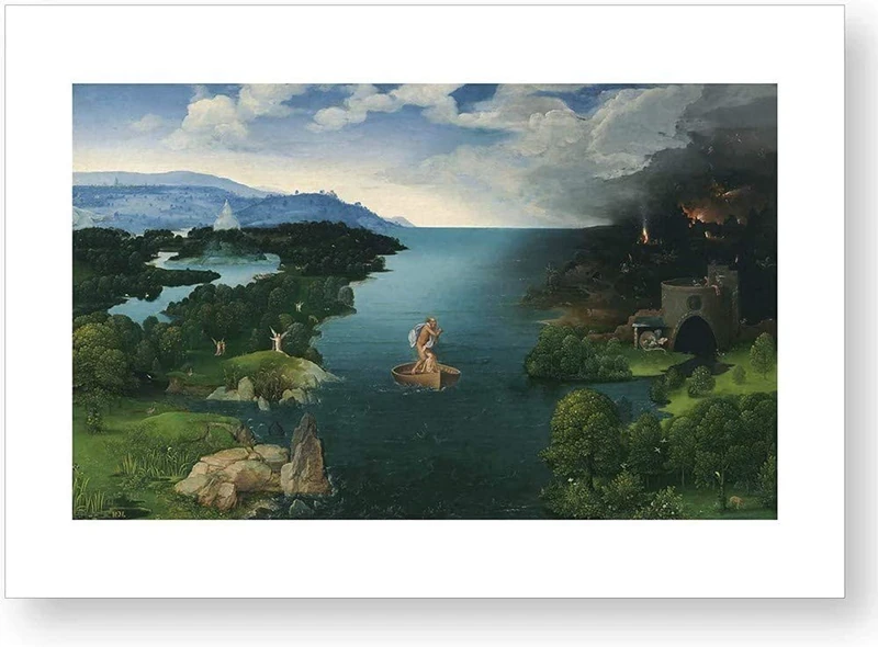 Official Reproduction of the Prado Museum "El Paso de la Laguna Estigia" - Image 1