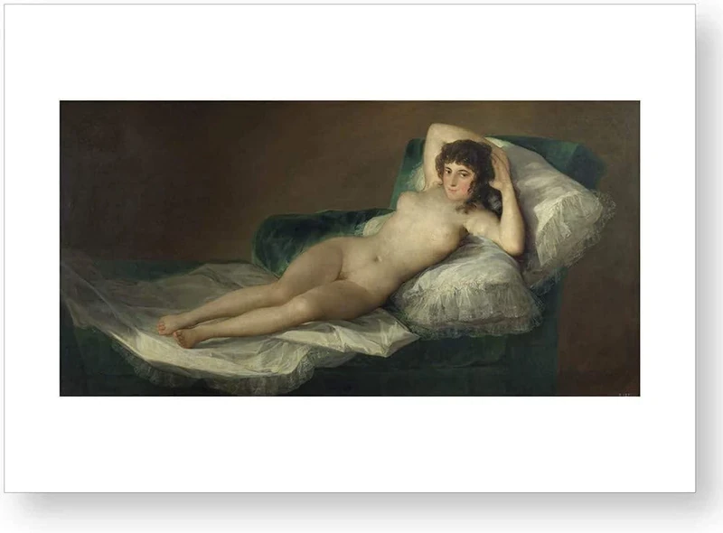Official Reproduction of the Prado Museum "Semi-Sunken Dog"