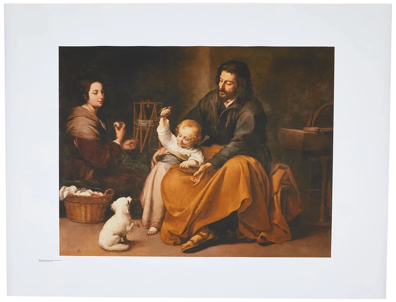 Official Reproduction of the Prado Museum "Sagrada Familia del Birito"