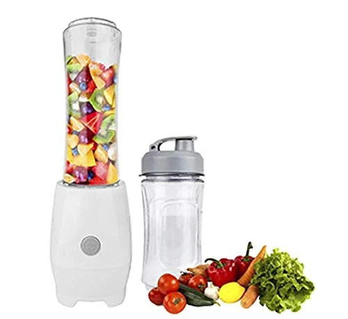 STATUS Vancouver 300W On-The-Go Blender, Personal Smoothie Maker with Travel Bottle, One-Touch Pulse Control, White (VANCOUVER1PKB4)